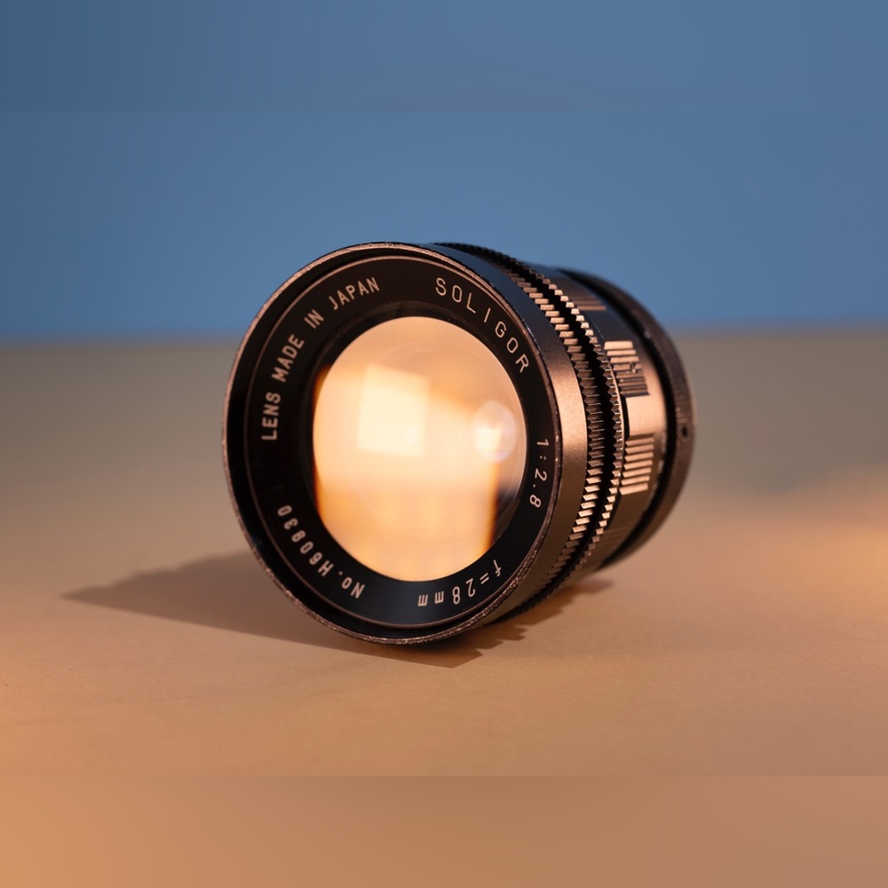 Vintage Soligor 28mm f/2.8 Wide-Angle Manual Focus Lens